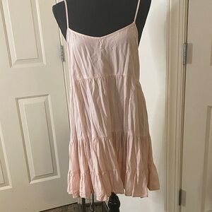 Divided Light Pink Spaghetti Strap Dress